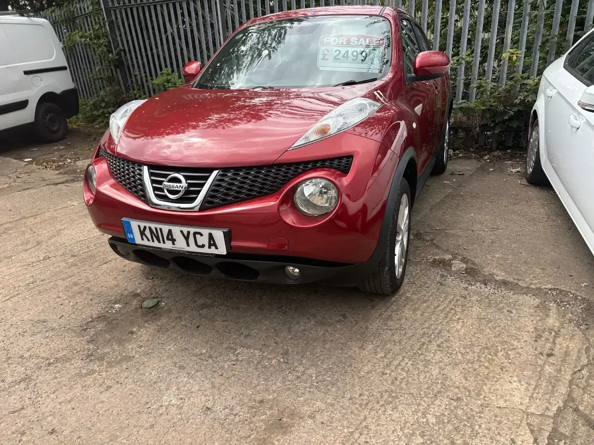 Used Nissan Juke Acenta 115 HP (84 kW) 2014 Red SUV
