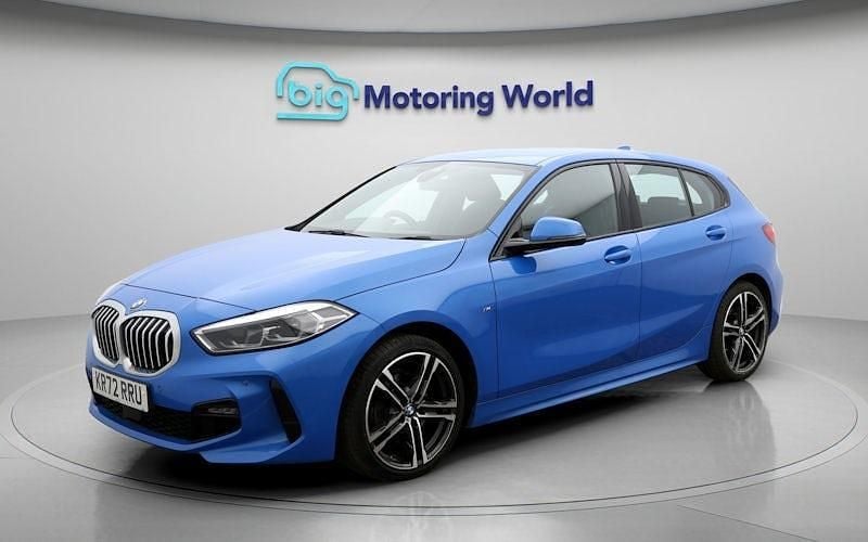 Used BMW 118 M Sport 136 HP (100 kW) 2023 Blue Hatchback