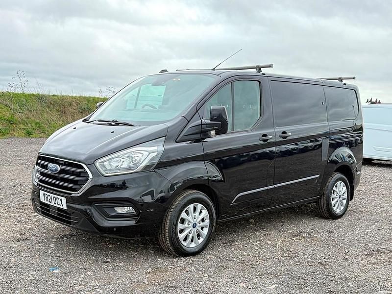 Used Ford Transit Custom Limited 130 HP (95 kW) 2021 Black Van