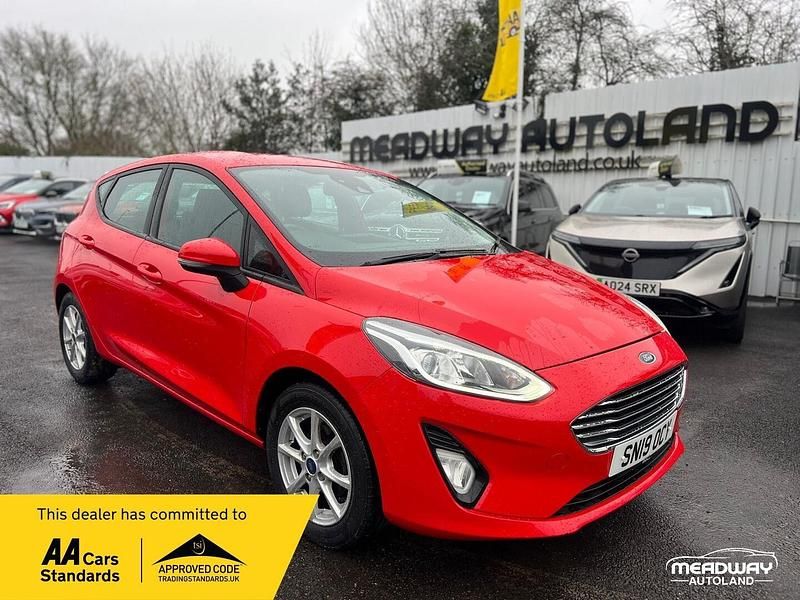Red Used 2019 Ford Fiesta Zetec Hatchback | £5,645 (Super price) - Image 1/2