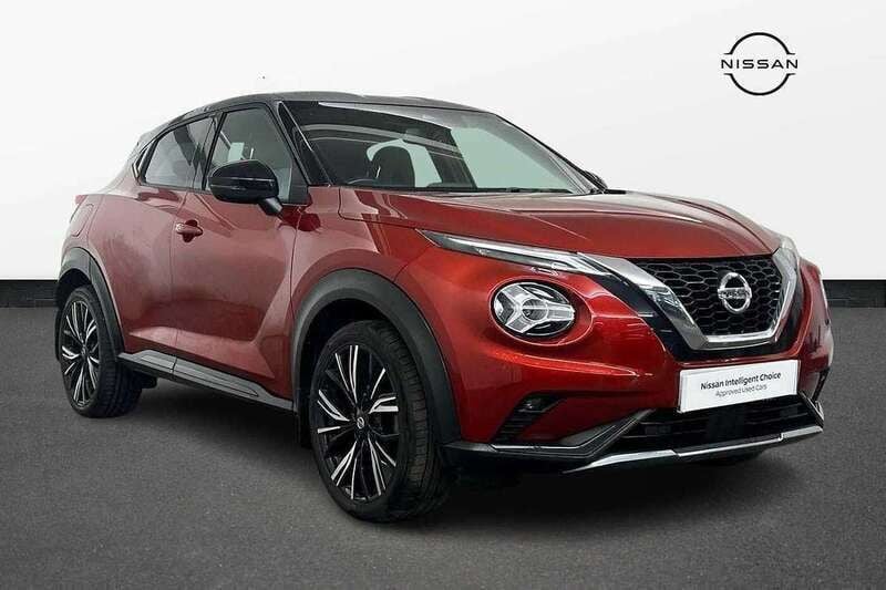 Red Used 2020 Nissan Juke Tekna+ SUV | £12,900 (Fair price) - Image 1/4