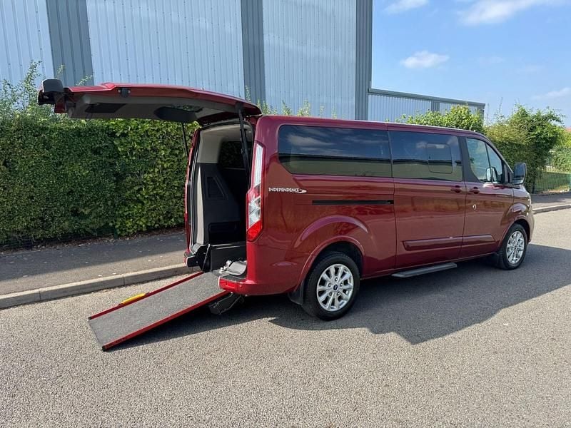 Red Used 2022 Ford Tourneo Custom Titanium MPV | £18,950 - Image 1/4