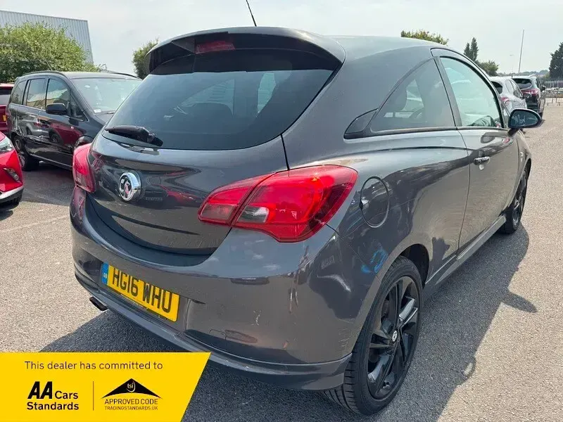 Used Vauxhall Corsa Edition 88 HP (64 kW) 2016 Grey Hatchback