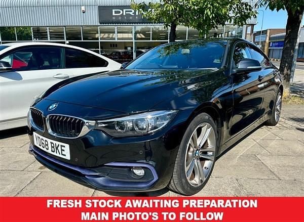 Black Used 2018 BMW 420 Sport Line Hatchback | £15,060 (Fair price) - Image 1/3
