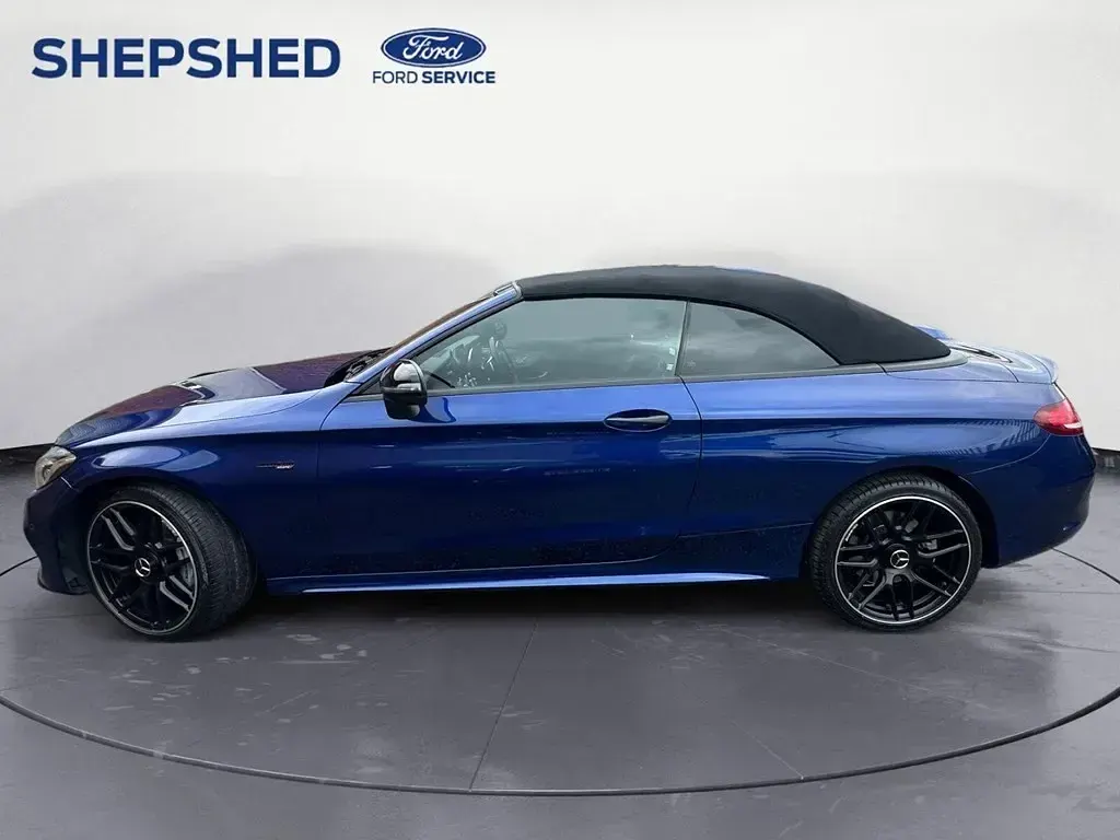 Second-hand Mercedes C43 AMG Premium Plus 2018 Albastru Cabrio
