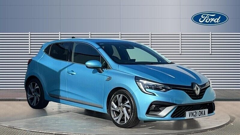 Blue Used 2021 Renault Clio V RS Line Hatchback | £12,887 (Fair price) - Image 1/4