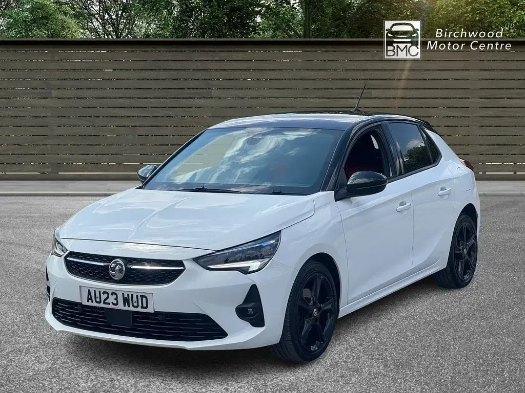 Used Vauxhall Corsa GS Line 100 HP (73 kW) 2023 White Hatchback