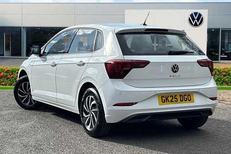 Used VW Polo Life 95 HP (69 kW) 2025 White Hatchback