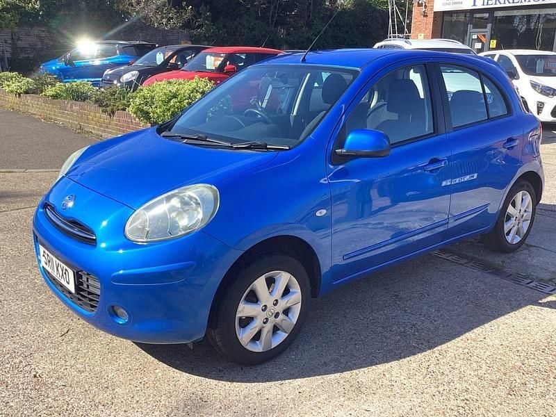 Used Nissan Micra Acenta 2011 Blue Hatchback