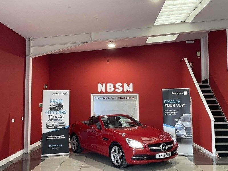 Red Used 2013 Mercedes SLK200 Cabriolet | £8,991 (Expensive) - Image 1/4