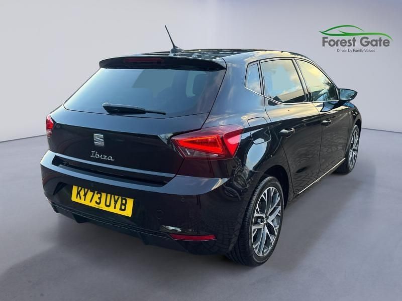 Used Seat Ibiza XCELLENCE 110 HP (80 kW) 2023 Black Hatchback
