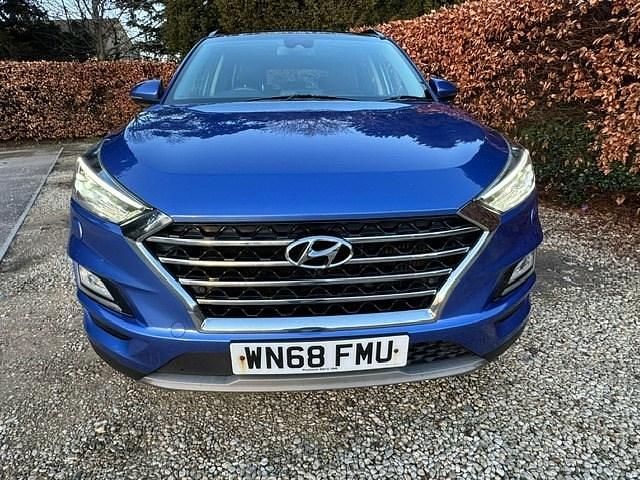 Used Hyundai Tucson Premium SE 136 HP (100 kW) 2018 Blue SUV