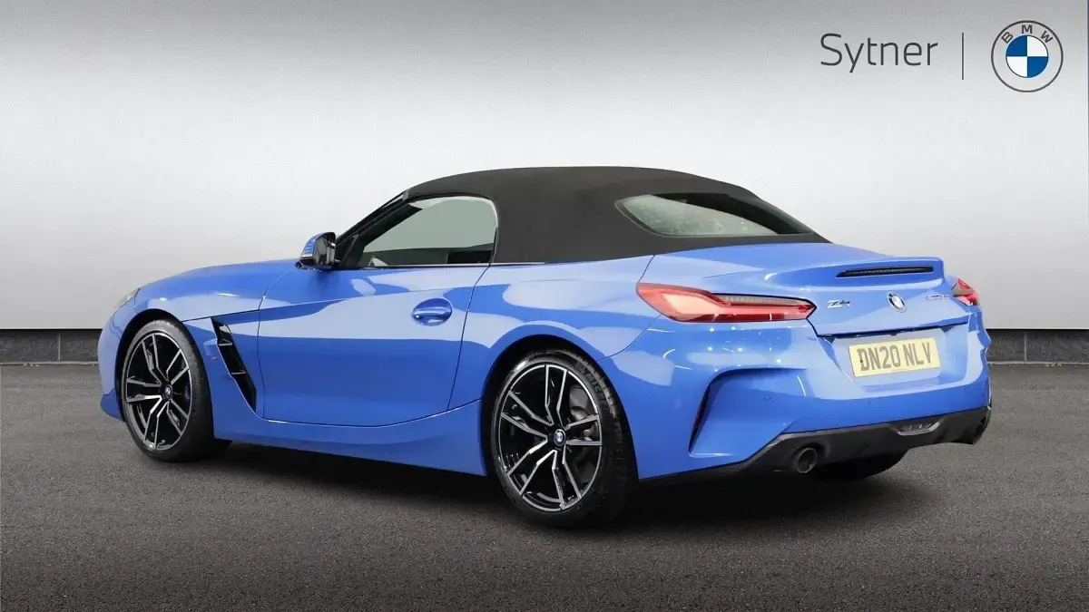 Used BMW Z4 M Sport 254 HP (186 kW) 2020 Blue Cabriolet