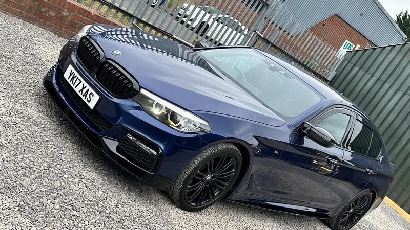 Used BMW 520 M Sport 2017 Blue Sedan