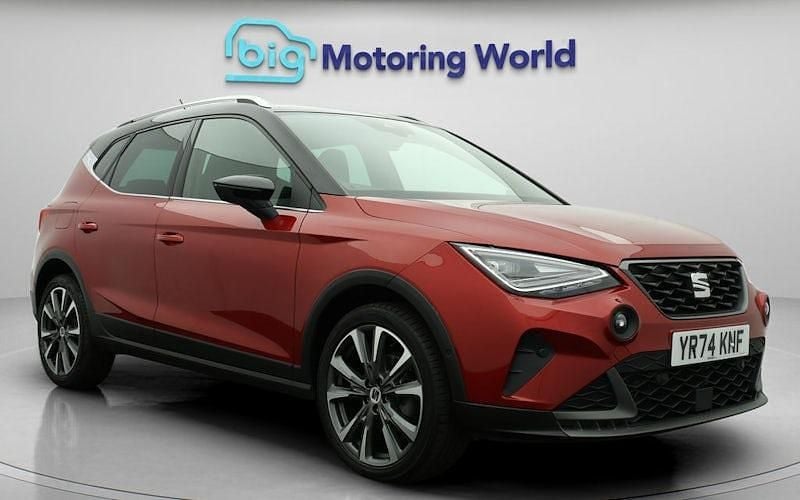 Red Used 2024 Seat Arona FR SUV | £15,800 (Fair price) - Image 1/4