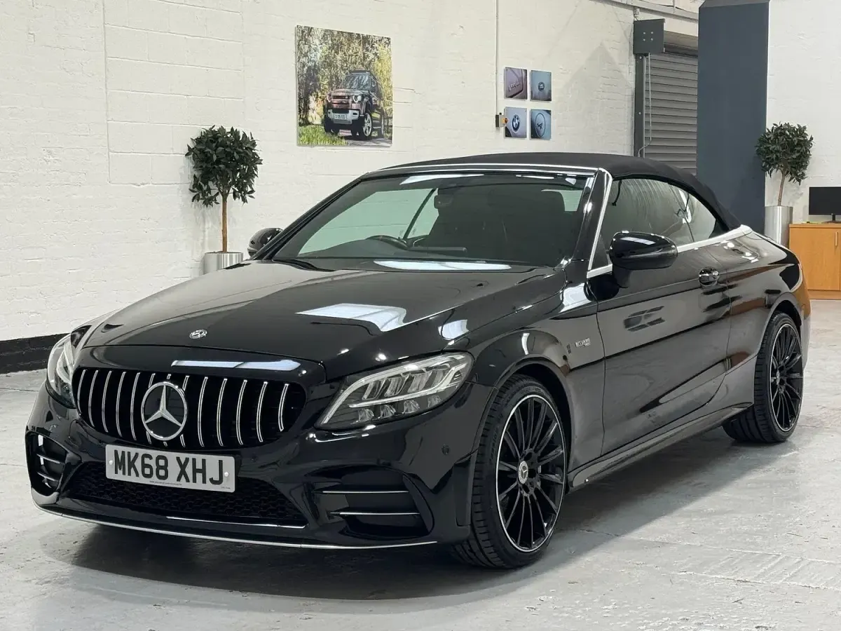 Used Mercedes C43 AMG 384 HP (282 kW) 2018 Black Cabriolet