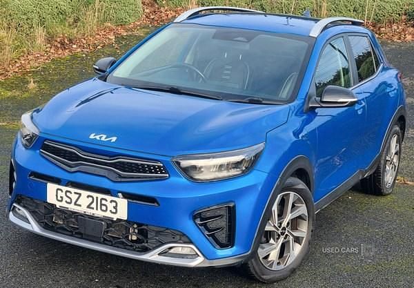 Blue Used 2022 Kia Stonic GT-Line SUV | £11,650 (Fair price) - Image 1/4