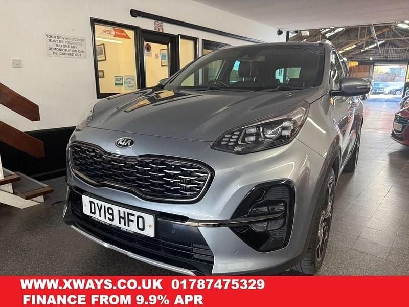 Used Kia Sportage GT-Line 174 HP (127 kW) 2019 Silver SUV