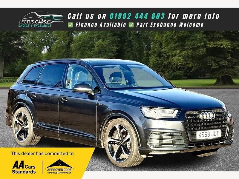 Grey Used 2019 Audi Q7 Black Edition SUV | £24,990 (Super price) - Image 1/3