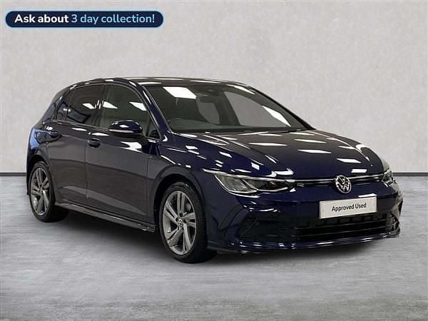 Blue Used 2021 VW Golf VIII R-line Hatchback | £21,809 (A bit pricey) - Image 1/4