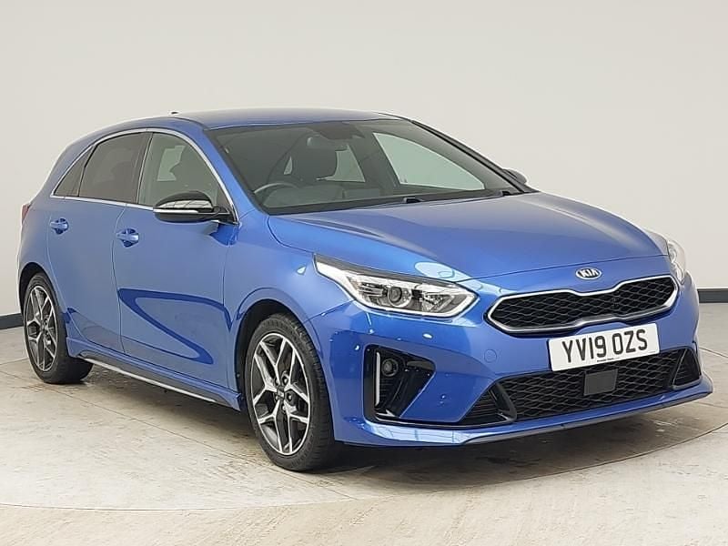 Blue Used 2019 Kia Ceed GT-Line Hatchback | £11,998 (A bit pricey) - Image 1/4