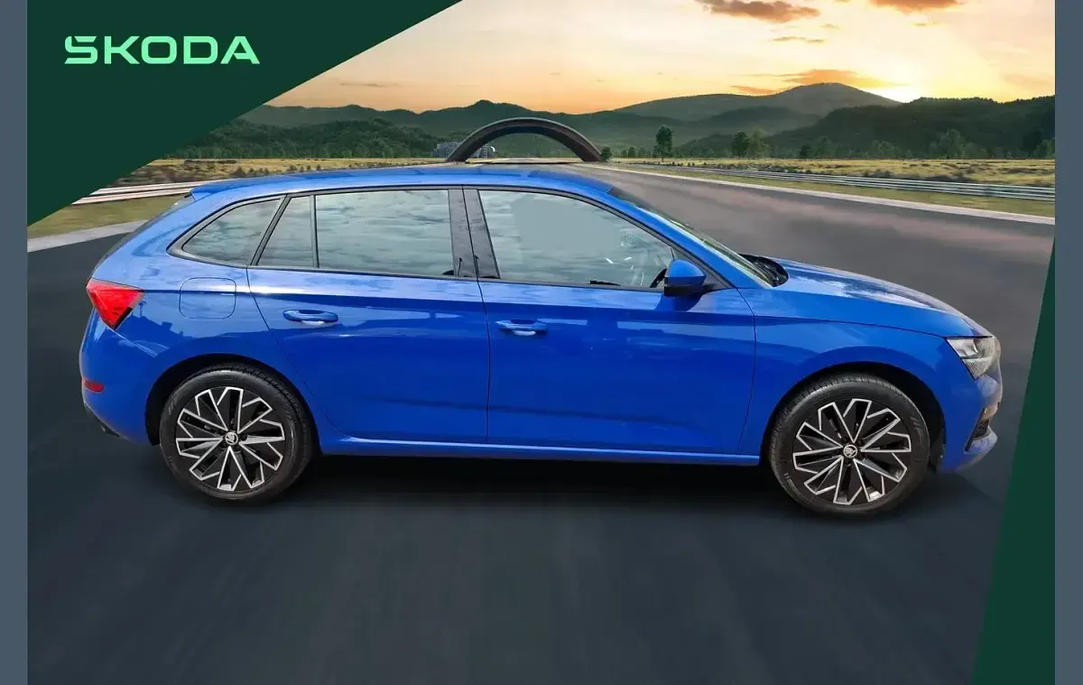 Used Skoda Scala SE L 108 HP (79 kW) 2023 Blue Hatchback