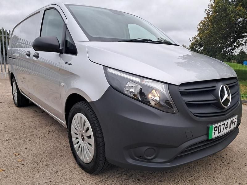 Silver Used 2024 Mercedes e-Vito Progressive Van | £17,950 (Fair price) - Image 1/3