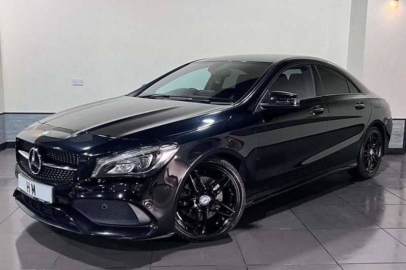 Black Used 2017 Mercedes CLA220 AMG line Sedan | £12,995 (Fair price) - Image 1/1