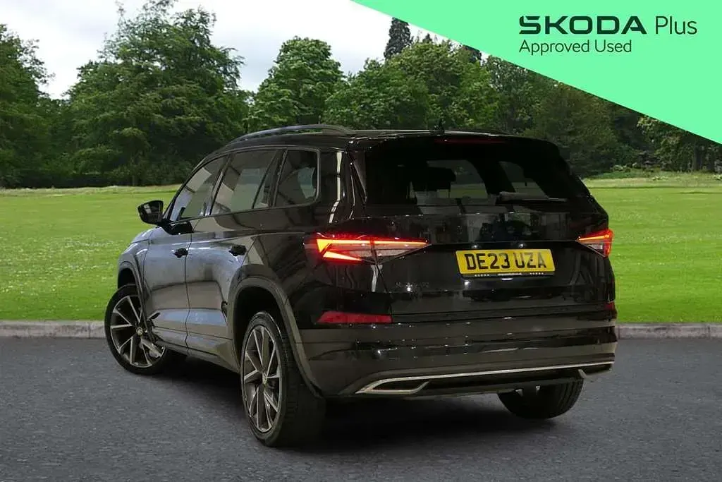 Used Skoda Kodiaq SportLine 187 HP (137 kW) 2023 Black SUV