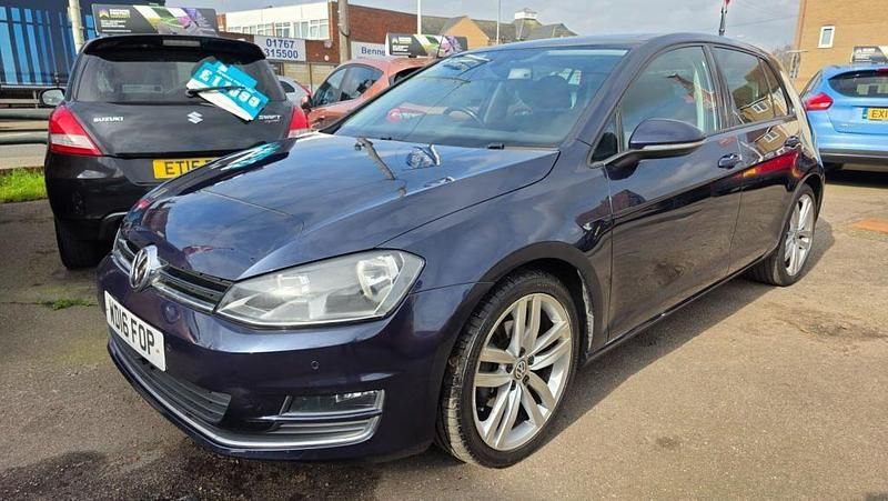 Used VW Golf VII GT 2016 Blue Hatchback
