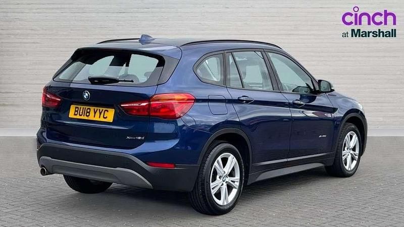 Begagnad BMW X1 Performance 150 HK (110 kW) 2018 Blå SUV