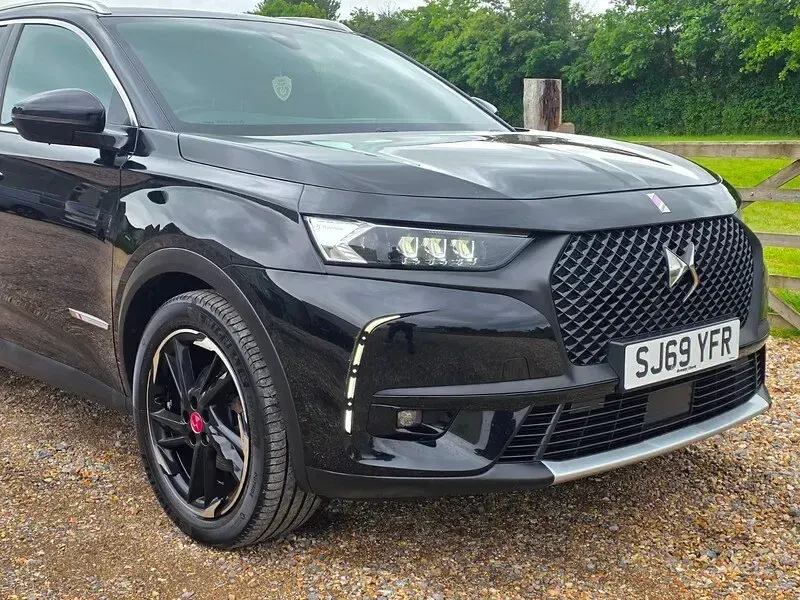 Used DS Automobiles DS7 Crossback Performance 130 HP (95 kW) 2019 Black SUV