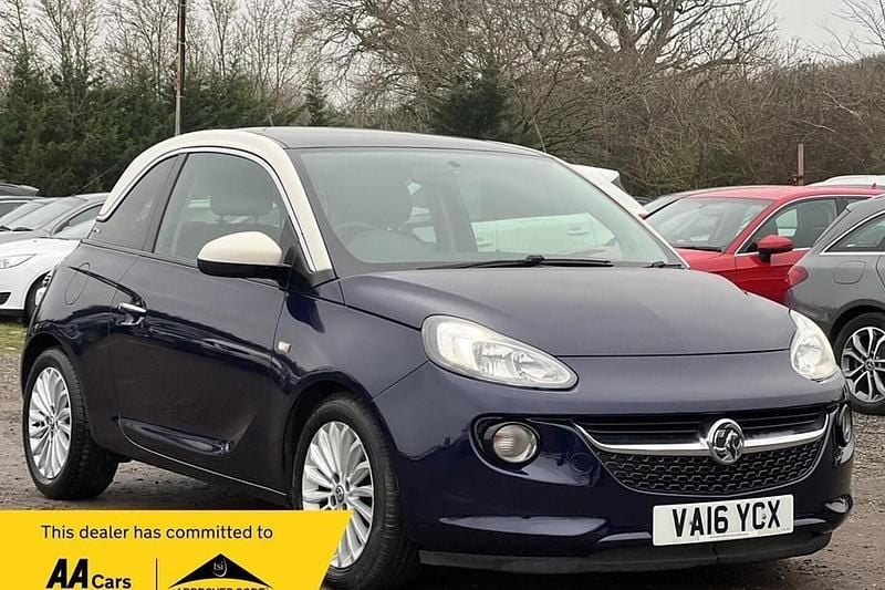 Used Vauxhall Adam Glam 2016 Blue Hatchback