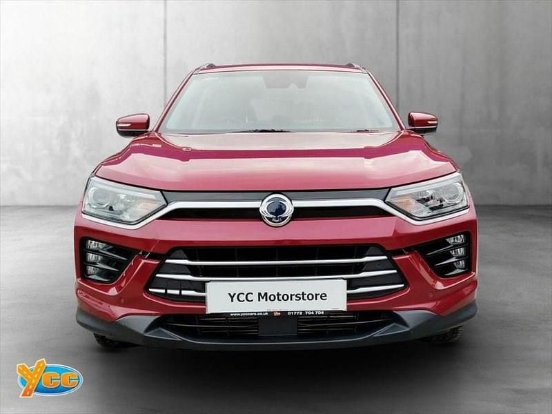 Used Ssangyong (KGM) Korando 136 HP (100 kW) 2019 Red SUV