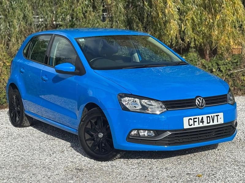 Blue Used 2014 VW Polo SE Hatchback | £4,995 (Fair price) - Image 1/4