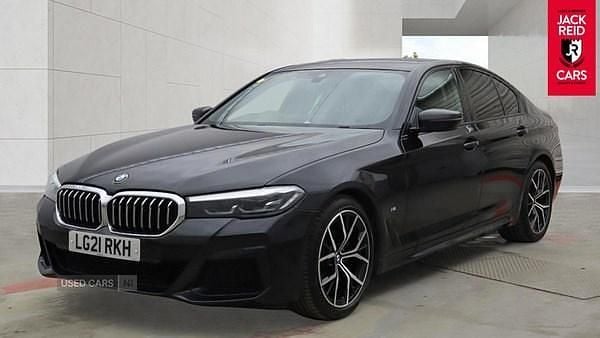 Used BMW 520 M Sport 2021 Black Sedan