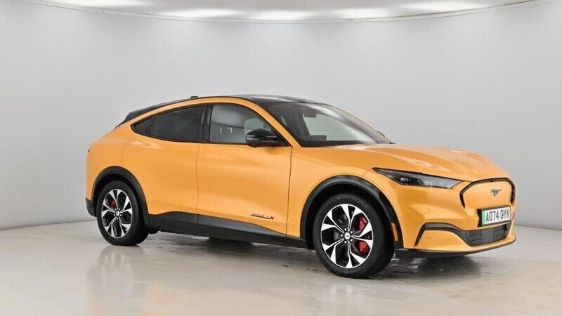Orange Used 2024 Ford Mustang Mach-E Premium SUV | £34,995 (Expensive) - Image 1/4