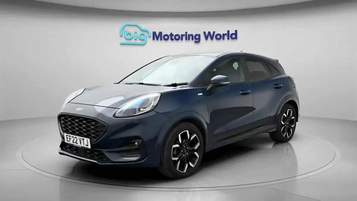 Begagnad Ford Puma ST-Line X 125 HK (91 kW) 2022 Blå SUV