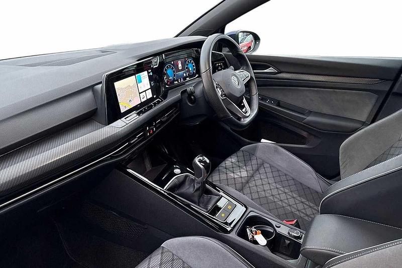 Used VW Golf VIII R-line 150 HP (110 kW) 2022 Blue Hatchback