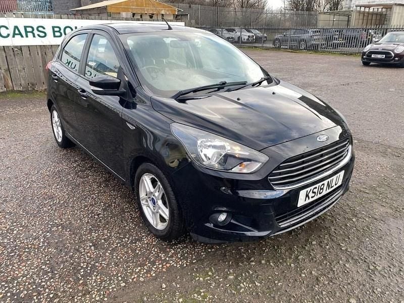 Used Ford Ka Plus Zetec 85 HP (62 kW) 2018 Black Hatchback