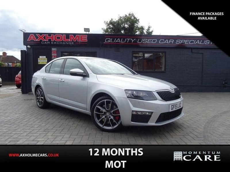 Silver Used 2015 Skoda Octavia vRS Hatchback | £6,495 (Fair price) - Image 1/4