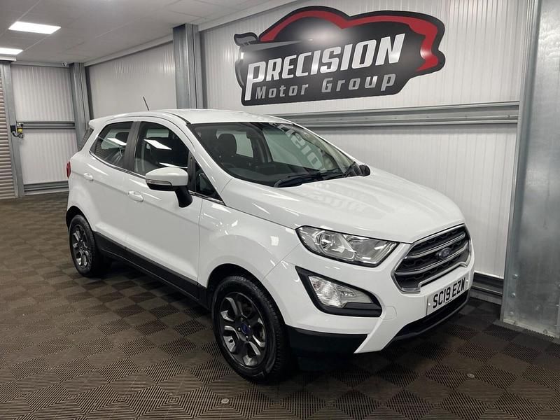 Used Ford Ecosport Zetec 125 HP (91 kW) 2018 White SUV