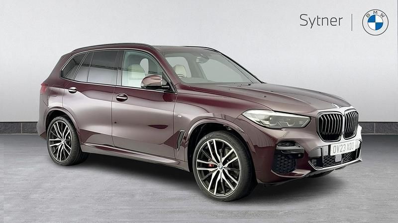 Purple Used 2023 BMW X5 M Sport SUV | £56,000 (Fair price) - Image 1/4