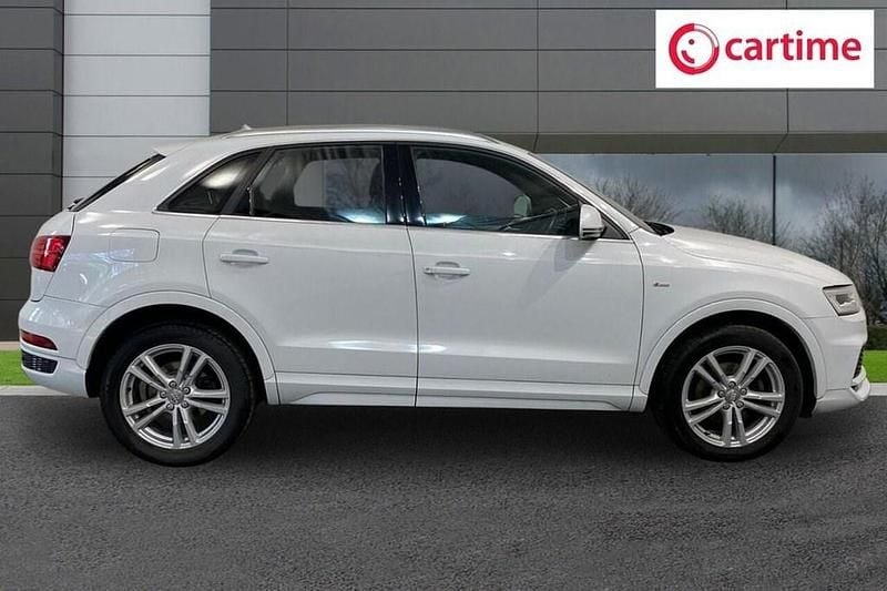 Begagnad Audi Q3 S-Line 150 HK (110 kW) 2017 Vit SUV