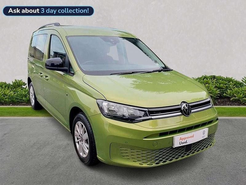 Green Used 2024 VW Caddy Life MPV | £26,250 (Super price) - Image 1/4