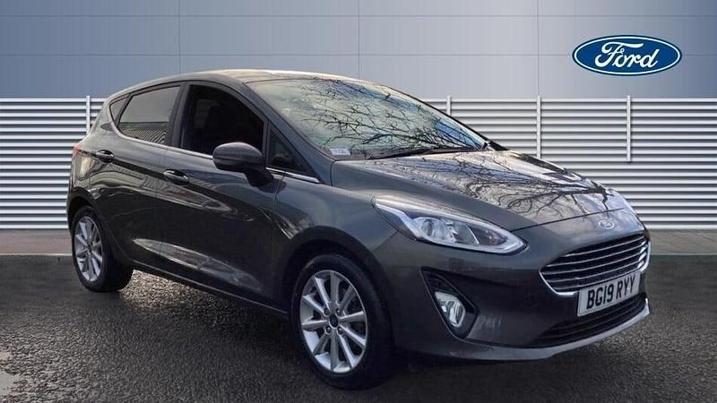 Grey Used 2019 Ford Fiesta Titanium Hatchback | £10,250 (Fair price) - Image 1/3