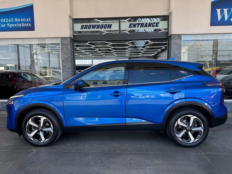 Used Nissan Qashqai N-Connecta 158 HP (116 kW) 2022 Blue SUV