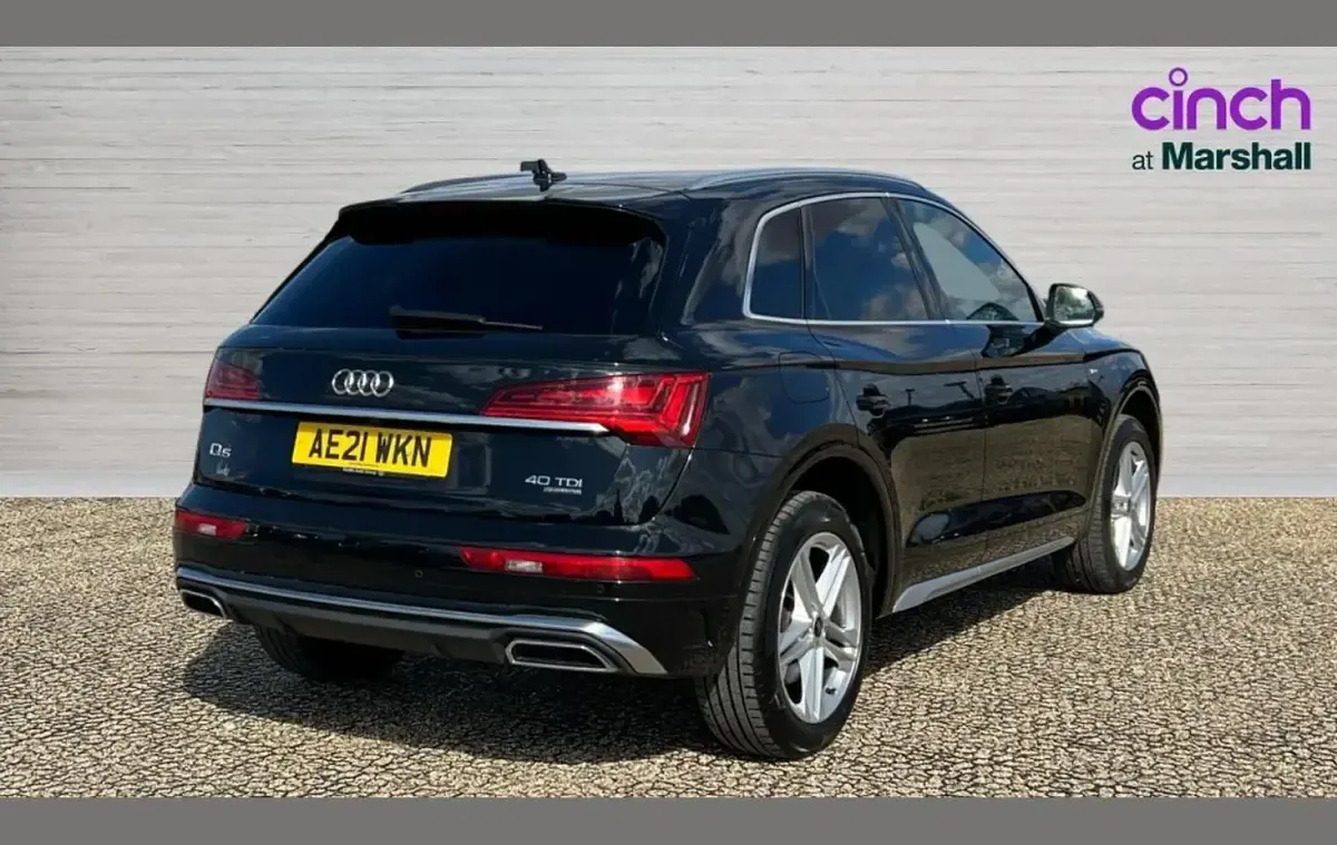 Used Audi Q5 S-Line 204 HP (150 kW) 2021 Black SUV
