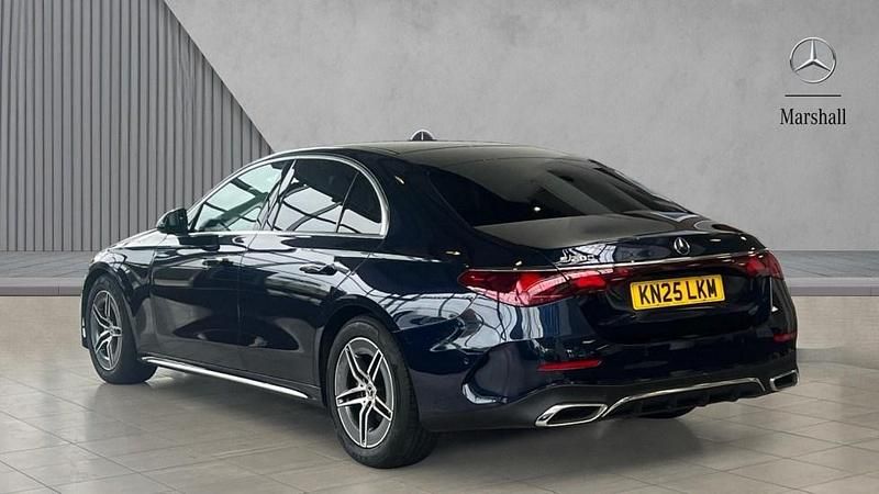 Used Mercedes E200 AMG line 204 HP (150 kW) 2025 Blue Sedan