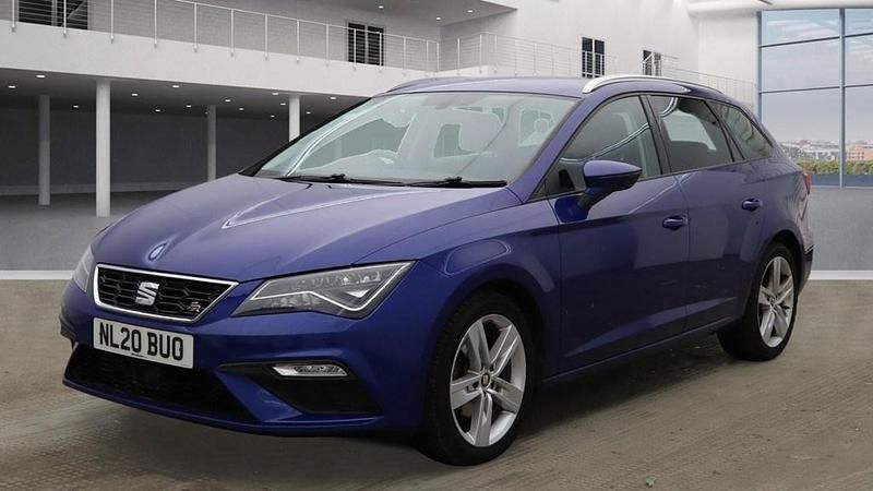Used Seat Leon FR 2020 Mystery blue Estate